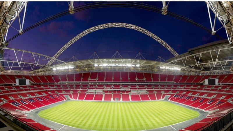 Những nét độc đáo trong kiến trúc của Wembley Stadium